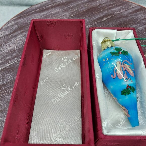 Old World Christmas Nutcracker Glass Ornament With Box - Picture 6 of 6